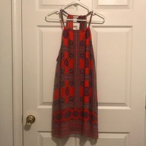 Red Detailed Lulus Dress